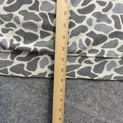 Burlebo Fleece Hoodie Mens 2XL Deer Camo Fishing Hunting Hiking Outdoor