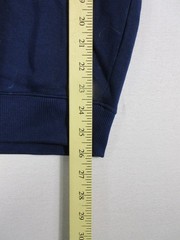 World Class Mens Whale Tail Crew Neck Sweatshirt Long Sleeve Size M Blue