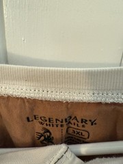 Legendary Whitetails Men’s 3XL Beige Brown Henley Pullover Sweatshirt Deer Print