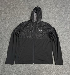 Under Armour Hoodie Men’s Medium All Seasons Embossed Loose Jacket Full Zip
