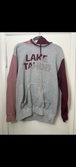 MV Sport Lake Tahoe Hoodie Burgundy And Gray Size Medium