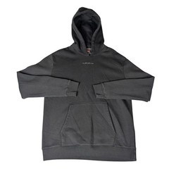 Quiksilver Mens DryFlight Pullover Hoodie Black Embroidered Logo Sweatshirt NEW
