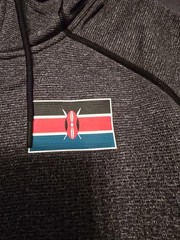 Nike Tech “Team Kenya” size XL Full Zip Fleece Hoodie Black.