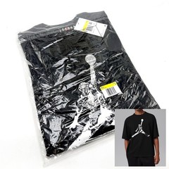 *NEW* Men NIKE Jordan Oversized T-Shirt BLACK / WHITE (IQ2150 010) 👍