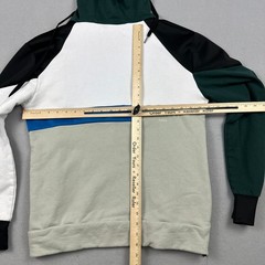 Vie + Riche Hoodie Medium Men Multicolor Colorblock Anorak 1/4 Zip Pullover M *