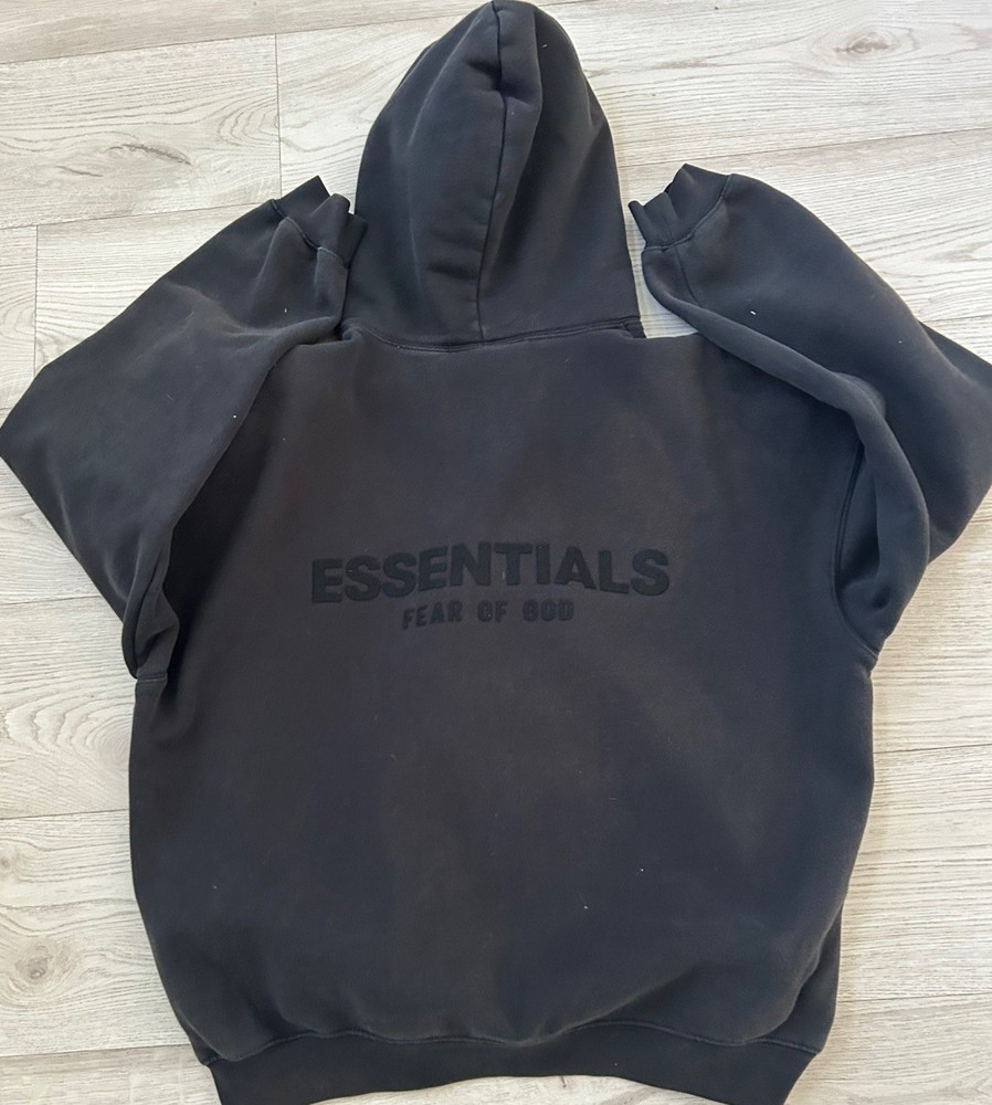 Fear Of God Essentials Hoodie•Stretch Limo•Size XL• New with Tags