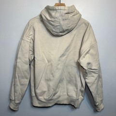Hours Collection Mens Sand Beige Heavyweight 100% Cotton Oversized Hoodie Medium