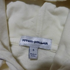 PETER MILLAR Mens S SMALL HOODIE SALT WATER TAFFY LAVA WASH PULLOVER SWEATSHIRT