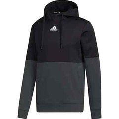 Adidas Men’s Team Issue Pullover Hoody – Black FQ0155/Maroon FQ0163