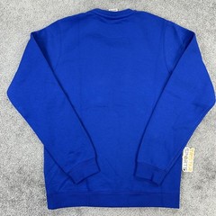 Nike Baseball Sweatshirt Mens Small Royal Blue Club Fleece Crewneck Pullover