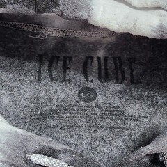 Ice Cube Official Hoodie Mens L Tie Dye Rap Hip Hop Merch Oversized Boxy Fit Y2K