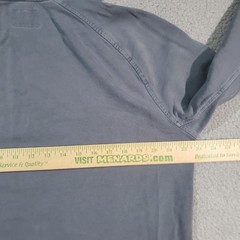 VRST Hoodie Mens Large Gray Logo Pullover Sweatshirt Pocket Heavyweight Casual