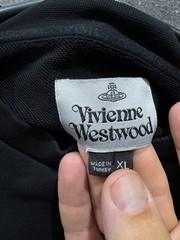 Vivienne Westwood Men’s Black Orb Logo Crewneck Sweatshirt Pullover Jumper XL