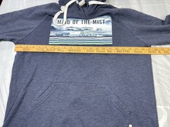Maid Of The Mist Niagara Falls Green Blue 84 Heather Charcoal Large New York EUC