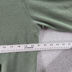 The North Face Men Hoodie M Green Embroidered Fleece Bear Graphic Activewear
