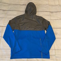 Under Armour UA All Season Mens Size Small Hoodie 1280025 Blue Gray Scales