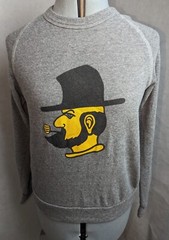 Alternative Earth Teens’ Gray Crew Neck Tuscola School Sweatshirt -Size S