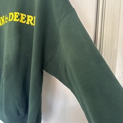 Vintage Distressed Jerzees Super Sweat John Deere Crewneck Sweatshirt! 2XL