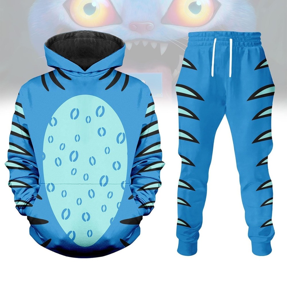 Kpop Demon Hunter Tiger Costume Hoodie Jogger, Halloween Costume Hoodie