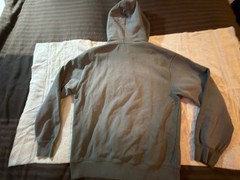 Jordan Flight Fleece Pullover Hoodie Mens Large Carbon Heather Grey FV7249-068