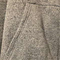 Seven Apparel Men’s Gray Full Zip Fleece Lined Hoodie w/ Pockets Size M
