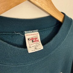 Vintage 90s Mattel Toy Company Embroidered Pullover Sweatshirt Green XL Barbie