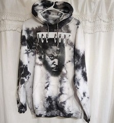 Ice Cube Official Hoodie Mens L Tie Dye Rap Hip Hop Merch Oversized Boxy Fit Y2K