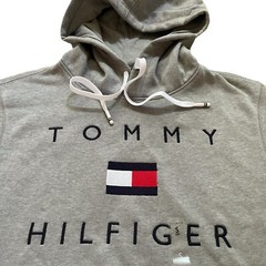 NWT Tommy Hilfiger Men’s Chest Embroidered Logo Fleece Pullover Hoodie XS S M L