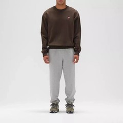 New Balance Made in USA Core Crewneck Sweatshirt SZ Small Dk Brown-red
