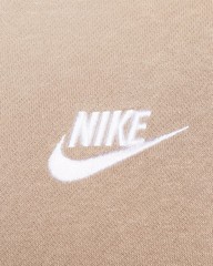 Nike Sportswear Club Fleece Pullover Hoodie Khaki Brown Mens Sizes BV2654-247