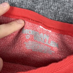 Morgan Wallen Sweatshirt Mens Medium Red Crewneck Fleece One Night At A Time 865