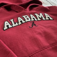 Alabama Crimson Tide Youth Small 6-7 Hoodie Red Embroidered Roll Tide Champion