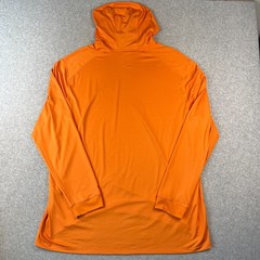 Duluth Shunburn Hoodie UPF Lightweight Stretch 2XL Mens Orange Fishing Hiking