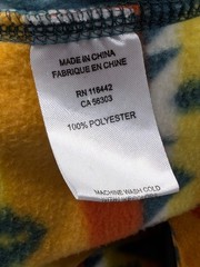 Dravus Fleece Hoodie Size Large Southwestern Aztec 1/4 Snap Jacket Colorful