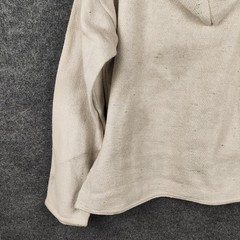 Molina Hoodie Mens Large White Baja Pullover Kangaroo Pocket Sweatshirt