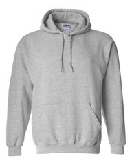 Gildan Heavy Blend Hooded Sweatshirt 18500 SPORT GREY LARGE DEEP DISCOUNT