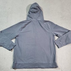 VRST Hoodie Mens Large Gray Logo Pullover Sweatshirt Pocket Heavyweight Casual