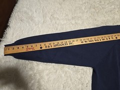 Vintage Tultex Maximum Sweats Sweatshirt XL Crewneck Blank Blue 90s Made USA