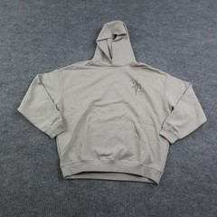 Blackberry Farm Hoodie Mens M Gray Pullover Hooded Graphic Fleece Oversized NWOT