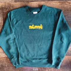 Aimé Leon Dore Drafting Logo Crewneck Sweatshirt• L • Pine Grove •2025•SHIPS NOW