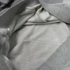 Alo Yoga Make Waves Hoodie Athletic Heather Grey Men’s Sz XL