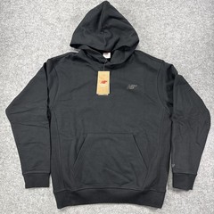 New Balance Numeric French Terry Hoodie Black Size Small Relaxed Fit New