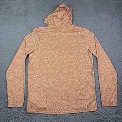 Patagonia Capilene Cool Daily Hoody Mens S Brown Patterned Sun Shirt 45310