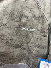 $70 Columbia Men’s Size S Green Gray Camo PFG Super Terminal Fleece Hoodie NWT