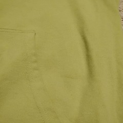 Helly Hansen Hoodie Sweatshirt Mens XL Green Cotton Designer Hiking Walking Camp
