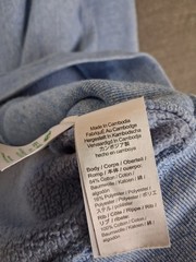 J Crew Mens Sweatshirt 2XL Tall Blue Reverse Weave Crew Heritage Modern Preppy