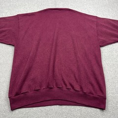 VTG Tackle Fishing Sweatshirt Men’s XL Maroon Tungsten Talon Hooks USA Made Crew