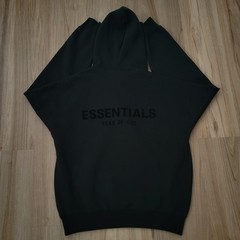 Fear of God Essentials Stretch Limo Black Hoodie NWT Size XSSi Men’s Cozy Casual