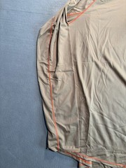 North Face Men’s Summer LT Hoody Hoodie Sun Shirt Long Sleeve Medium Khaki Stone