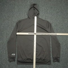 Barbell Apparel Hoodie Mens Small Gray Full Zip Pockets Athletic Fitness